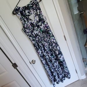 Banana Republic floral maxi dress